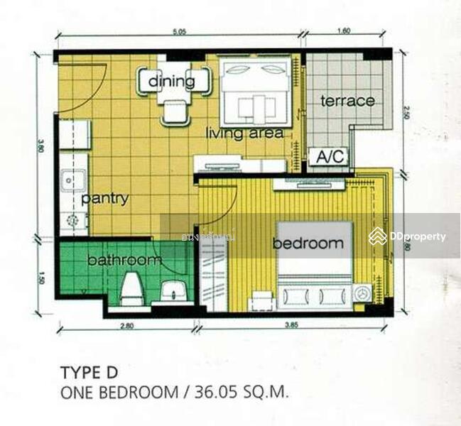 @City Condominium, Bangkok, 169 Sukhumvit Road, Bang Chak, Phra Khanong, Bangkok, 1 Bedroom, 36 sqm, Condo For Rent, by อนงค์ลักษณ์ ทรงประโคน, 10755396 - DDproperty.com
