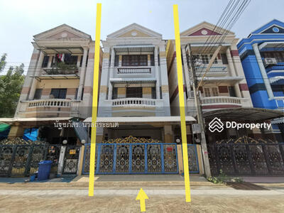 ขาย - ขาย ทาวน์โฮม ทำเลทอง 4 นอน 5 น้ำ พิบูลย์การ์เด้นวิลล์ 205 ตรม. 26.2 ตร.วา ติดถ.พิบูลย์สงคราม-พระราม5, นนทบุรี