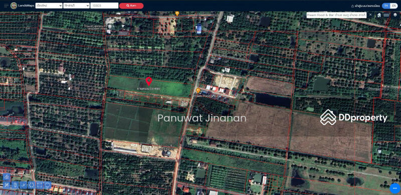 For Sale - ขาย ที่ดิน ตร.วา ละ 5500 บาท หลังดีญ่าวาเล่ย์ ซูเปอร์ 5 ไร่ 89.8 ตร.วา ติดถนน 2 ด้าน, Chiang Mai