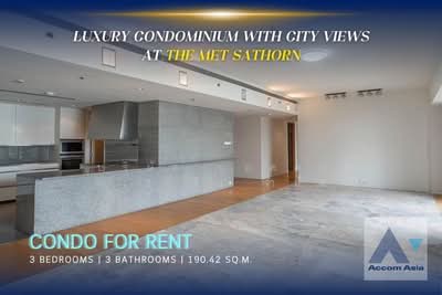 For Rent - The Met Sathorn, Bangkok