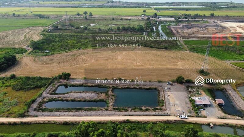 For Sale - ขายที่ดินเปล่า ตำบล วัดยม อำเภอ บางปะอิน อยุธยา รูปแปลงสวย 4 ไร่ หน้ากว้าง, Phra Nakhon Si Ayutthaya