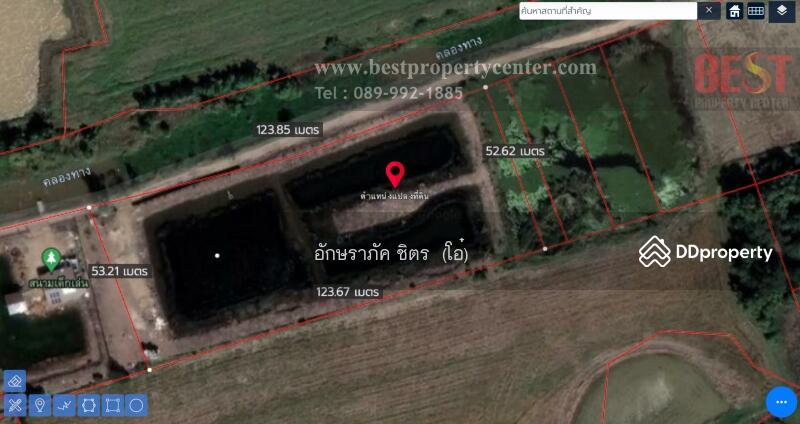 For Sale - ขายที่ดินเปล่า ตำบล วัดยม อำเภอ บางปะอิน อยุธยา รูปแปลงสวย 4 ไร่ หน้ากว้าง, Phra Nakhon Si Ayutthaya