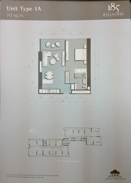 185 Rajadamri, Bangkok, 185 Rajadamri Road, Lumphini, Pathum Wan, Bangkok, 1 Bedroom, 70 sqm, Condo For Sale, by Jomchanok Aswavibul, 10795601 - DDproperty.com