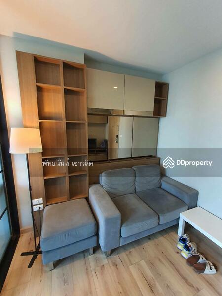 Brix Charan 64, Bangkok, 696 Charan Sanit Wong Road, Bang Yi Khan, Bang Phlat, Bangkok, 1 Bedroom, 35 sqm, Condo For Rent, by พัทธนันท์ เชาวลิต, 10809662 - ห้องรับแขก ดูทีวีแยกสัดส่วนจากห้องนอน - DDproperty.com