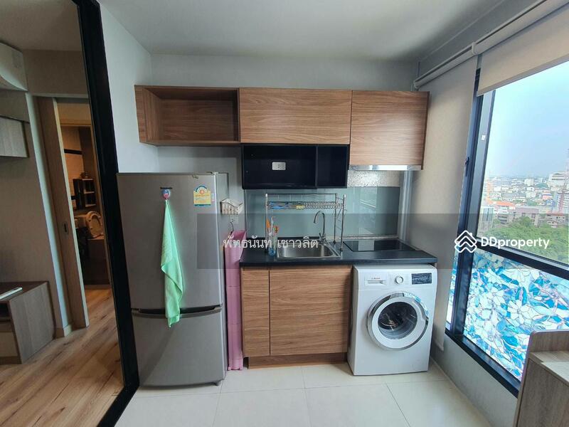 Brix Charan 64, Bangkok, 696 Charan Sanit Wong Road, Bang Yi Khan, Bang Phlat, Bangkok, 1 Bedroom, 35 sqm, Condo For Rent, by พัทธนันท์ เชาวลิต, 10809662 - ห้องครัว ห้องอาหาร มีบานเลื่อนกั้น - DDproperty.com