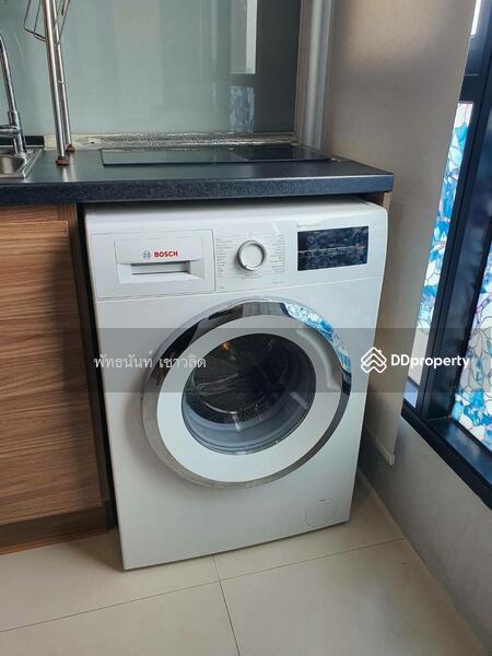 Brix Charan 64, Bangkok, 696 Charan Sanit Wong Road, Bang Yi Khan, Bang Phlat, Bangkok, 1 Bedroom, 35 sqm, Condo For Rent, by พัทธนันท์ เชาวลิต, 10809662 - เครื่องซักผ้าฝาหน้า - DDproperty.com