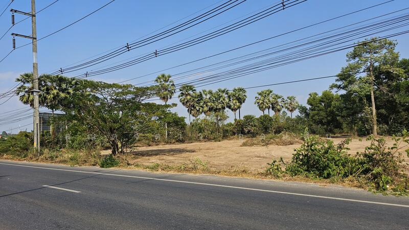 ขาย - ที่ดินสวย หน้ากว้าง ถนนโคกขวาง-ระเบาะไผ่ อ.ศรีมหาโพธิ์ จ.ปราจีนบุรี, ปราจีนบุรี