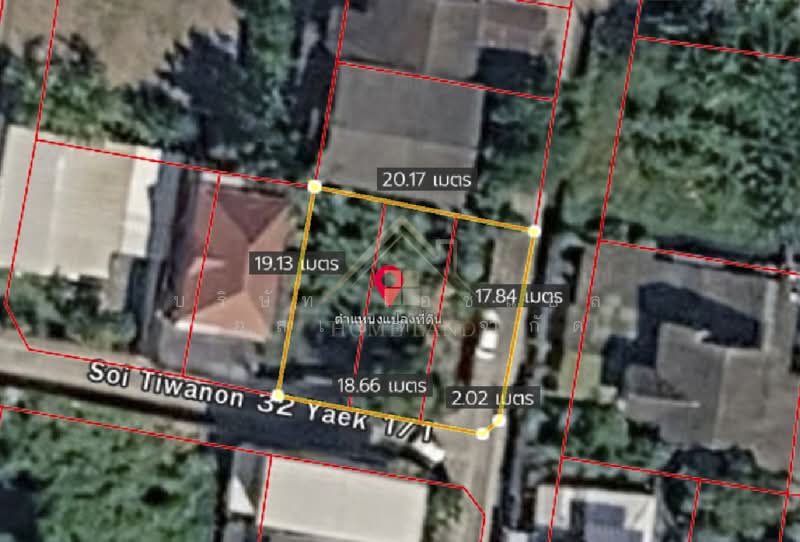 ที่ดินเปล่า ติวานนท์ 32 แยก 1/1 (แปลงมุม), นนทบุรี, บางกระสอ, เมืองนนทบุรี, นนทบุรี, 280 ตร.ม., บ้านเดี่ยว ขาย, โดย บริษัท เอชแอล แอสเซท จำกัด, 10825383 - DDproperty.com