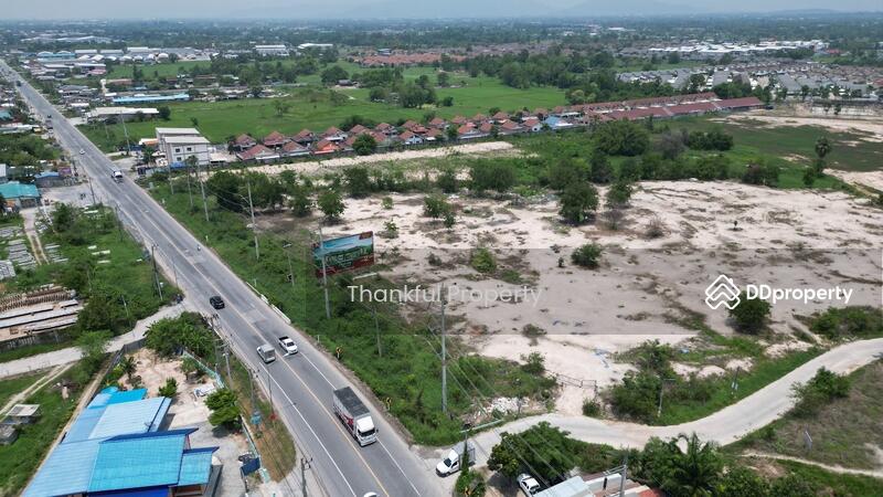 ขาย - ขายที่ดินเปล่าถมแล้วติดถนน 2 ด้าน พานทอง ชลบุรี 14 ไร่ ทำเลศักยภาพ (TFP-60012), ชลบุรี