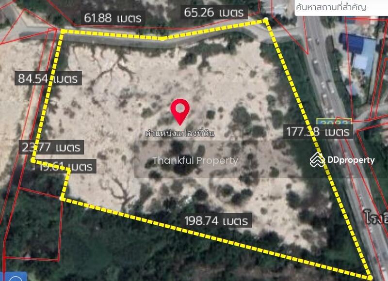 ขาย - ขายที่ดินเปล่าถมแล้วติดถนน 2 ด้าน พานทอง ชลบุรี 14 ไร่ ทำเลศักยภาพ (TFP-60012), ชลบุรี