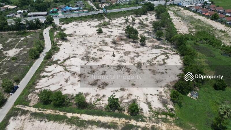 ขาย - ขายที่ดินเปล่าถมแล้วติดถนน 2 ด้าน พานทอง ชลบุรี 14 ไร่ ทำเลศักยภาพ (TFP-60012), ชลบุรี