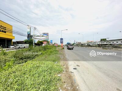 ขาย - ขายที่ดินพร้อมโกดังให้เช่า ติดถนน 345 อำเภอปากเกร็ด จังหวัดนนทบุรี เนื้อที่ 11-3-56 ไร่, นนทบุรี