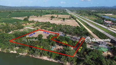 ขาย - ที่ดินสวย 5-2-40 ไร่ วิวสวน หลังแปลงติดบ่อน้ำ, ชลบุรี