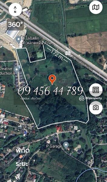 ขายที่ดิน แปลงสวย เหมาะจัดสรร สร้างหมู่บ้าน ทำเลทอง ไข่แดงใจกลางเมืองเชียงใหม่ ตรงข้าม บิ๊กโปรเจ๊ค, เชียงใหม่, 399 ถนน รอบเมืองเชียงใหม่, สันผีเสื้อ, เมืองเชียงใหม่, เชียงใหม่, 96,000 ตร.ม., ที่ดิน ขาย, โดย วนัสนันท์ เพ็ชรไทย, 10850126 - DDproperty.com