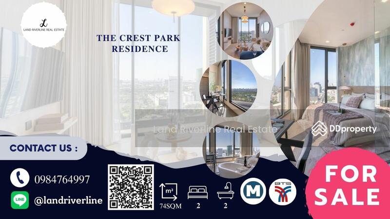 For Sale - The Crest Park Residences, Bangkok