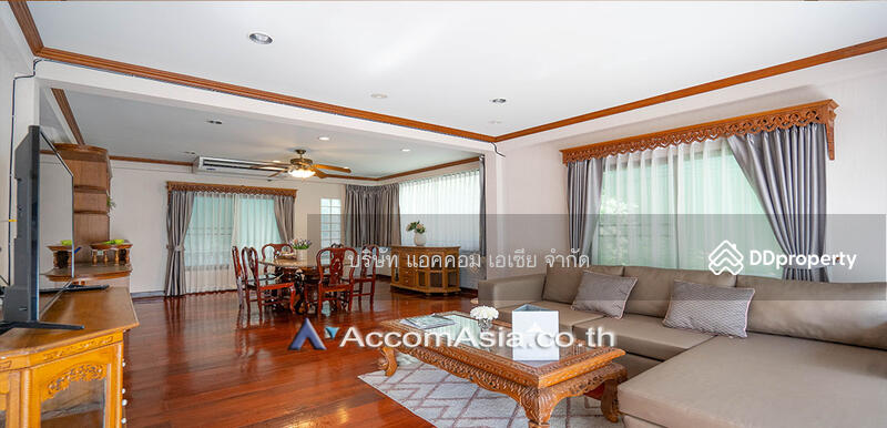 ให้เช่า - Oriental Style House in compoud with pool, กรุงเทพ