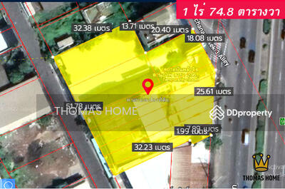 ขาย - ที่ดิน ริมถนนกาญจนาภิเษก ตรงข้ามแมคโครบางบอน, กรุงเทพ