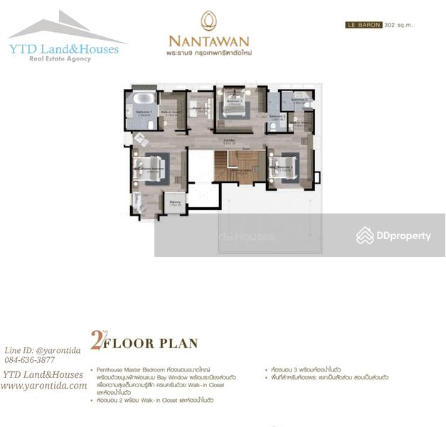 Nantawan Rama 9 - New Krungthepkreetha, Bangkok, Krungthep Kreetha Road, Saphan Sung, Saphan Sung, Bangkok, 4 Bedrooms, 302 sqm, Single Detached House For Sale, by YTD Land&Houses, 10884853 - DDproperty.com