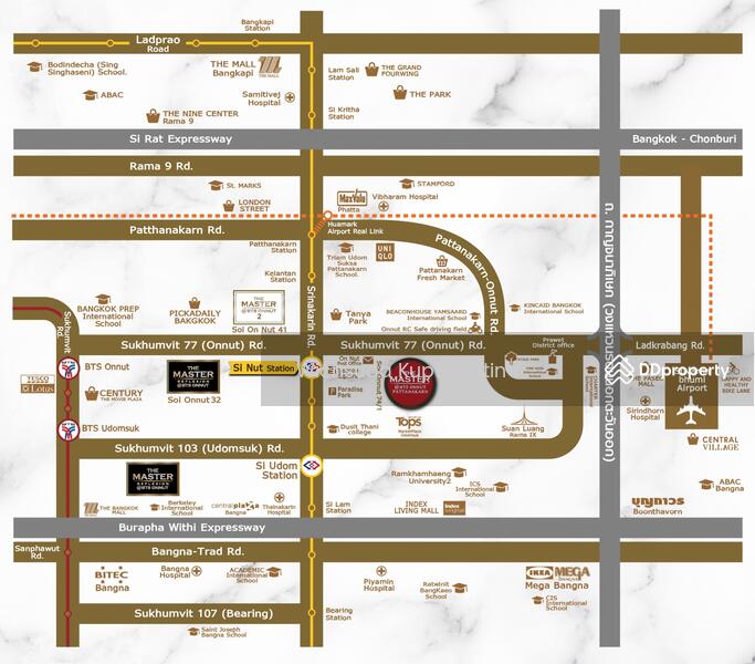 For Rent - The Master @ BTS Onnut - Pattanakarn, Bangkok