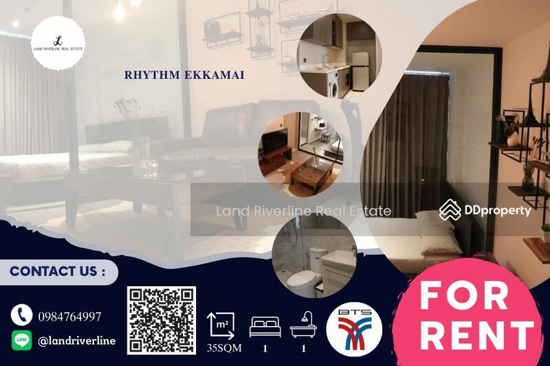Rhythm Ekkamai Estate, กรุงเทพ, Soi Sukhumvit 63, คลองเตยเหนือ, วัฒนา, กรุงเทพ, 35 ตร.ม., คอนโด ให้เช่า, โดย Land Riverline Real Estate, 10888198 - DDproperty.com