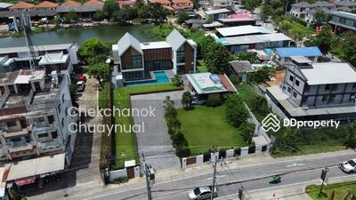 ขาย - ขาย บ้านเดี่ยวหรู รามอินทรา117 ที่ดิน 1ไร่1งาน ใช้สอย600ตรม. พร้อมสระว่ายน้ำ, กรุงเทพ