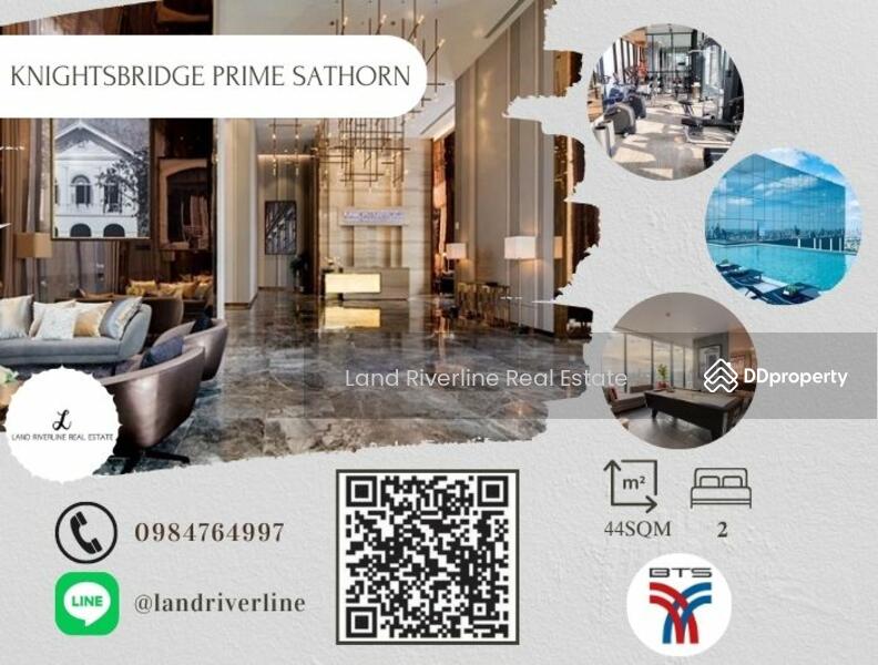 Knightsbridge Prime Sathorn : ไนท์บริดจ์ ไพรม์ สาทร, กรุงเทพ, 599 นราธิวาสราชนครินทร์, ทุ่งมหาเมฆ, สาทร, กรุงเทพ, 44 ตร.ม., คอนโด ขาย, โดย Land Riverline Real Estate, 10894999 - DDproperty.com