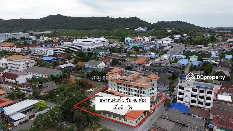 For Sale - Apartment for sale area 1 Rai with 46 Rooms, Rayong