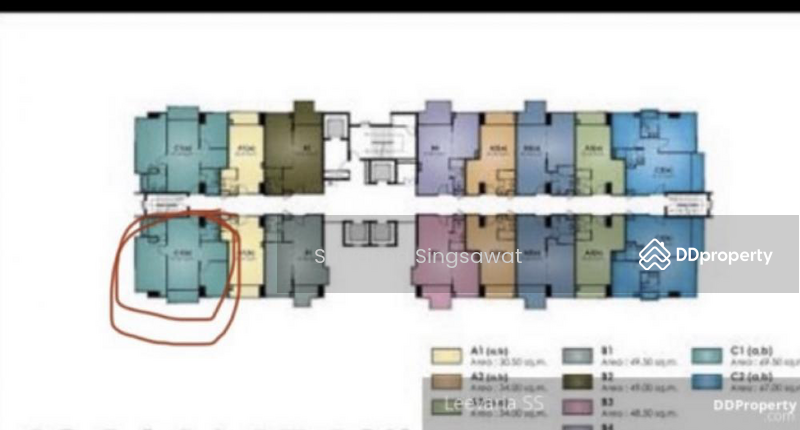 The Light House Sathorn–Chareonnakorn, Bangkok, Chareonnakorn Road, Khlong Ton Sai, Khlong San, Bangkok, 2 Bedrooms, 70 sqm, Condo For Sale, by Suwanna Singsawat, 10909359 - DDproperty.com