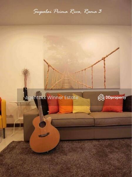Supalai Prima Riva (Residential), Bangkok, Rama 3 Road, Chong Nonsi, Yan Nawa, Bangkok, 1 Bedroom, 59 sqm, Condo For Rent, by Agentbkk Winner Estate, 10910572 - DDproperty.com