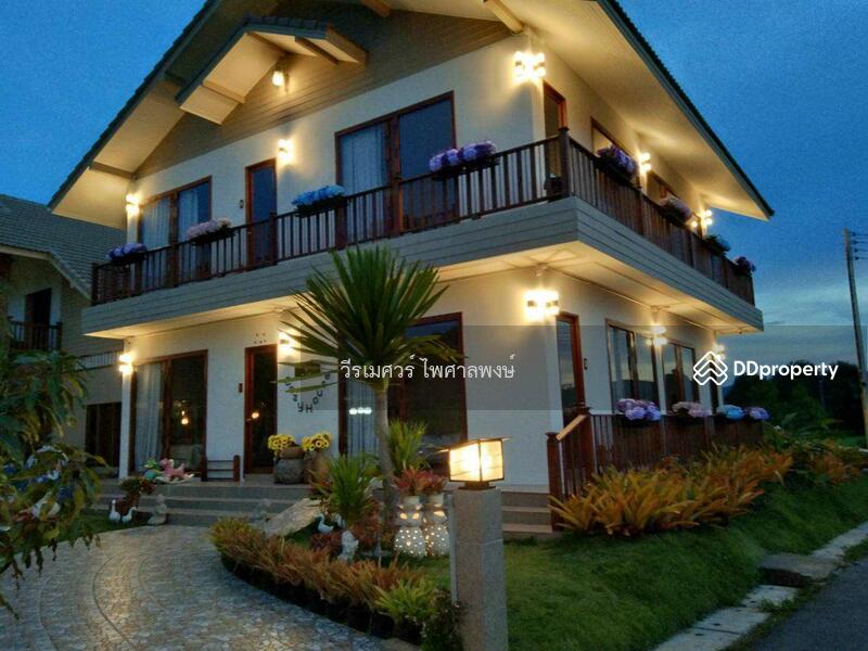Sale Villa Khao Kho (near the sea fog viewpoint and Wat Phra That Phasornkaew) in area of 259 sq.wah