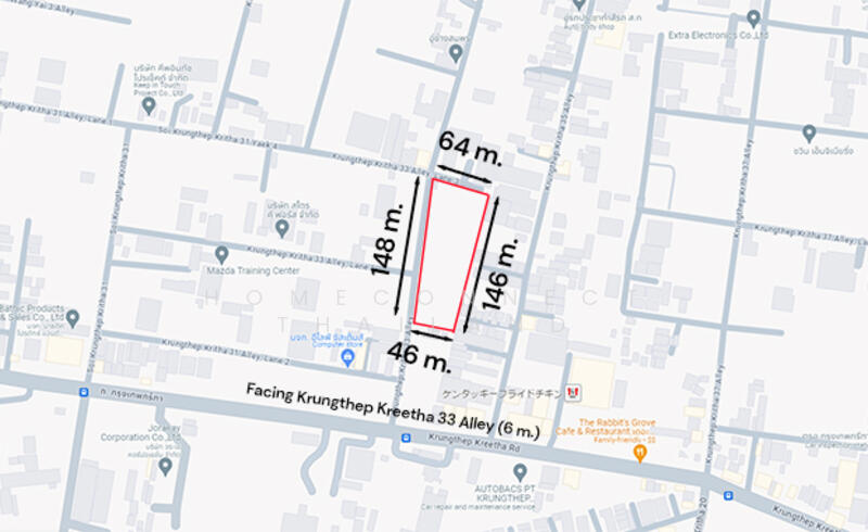 For Sale - Land for Sale in Soi Krung Thep Kritha 33, Bangkok