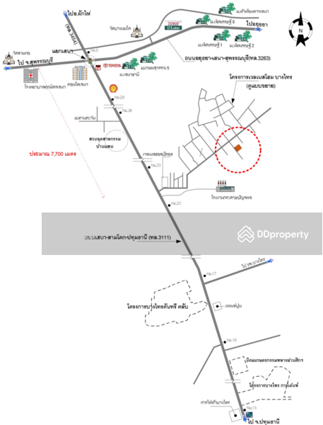 โครงการ Wellness City, Phra Nakhon Si Ayutthaya, Khae Tok, Bang-Sai, Phra Nakhon Si Ayutthaya, , 6,472 sqm, Land For Sale, by คุณปริวรรตน์ (Ten), 10920012 - DDproperty.com