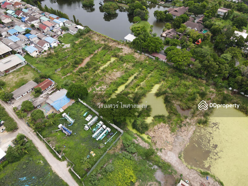 ขายที่ดิน ถนนสุขาภิบาล 5 ใกล้ทางด่วน (เหมาะสร้าง โครงการจัดสรร + สำนักงาน + โกดังและคลังสินค้า)  บนเ