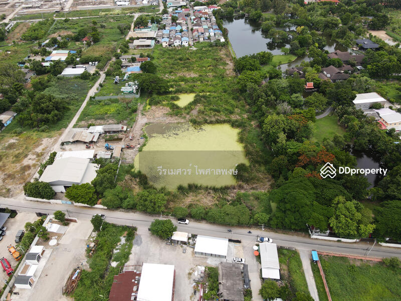 ขายที่ดิน ถนนสุขาภิบาล 5 ใกล้ทางด่วน (เหมาะสร้าง โครงการจัดสรร + สำนักงาน + โกดังและคลังสินค้า)  บนเ