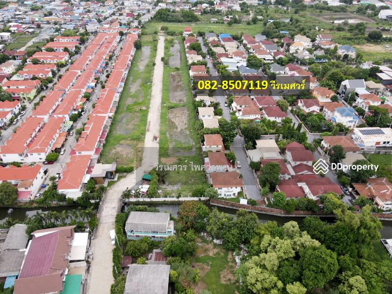 ขายที่ดิน ถนนเฉลิมพระเกียรติ ร.9 ใกล้ศูนย์การค้าหลายแห่ง (เหมาะสร้าง โครงการจัดสรร) 18-1-43 ไร่ ถนนก