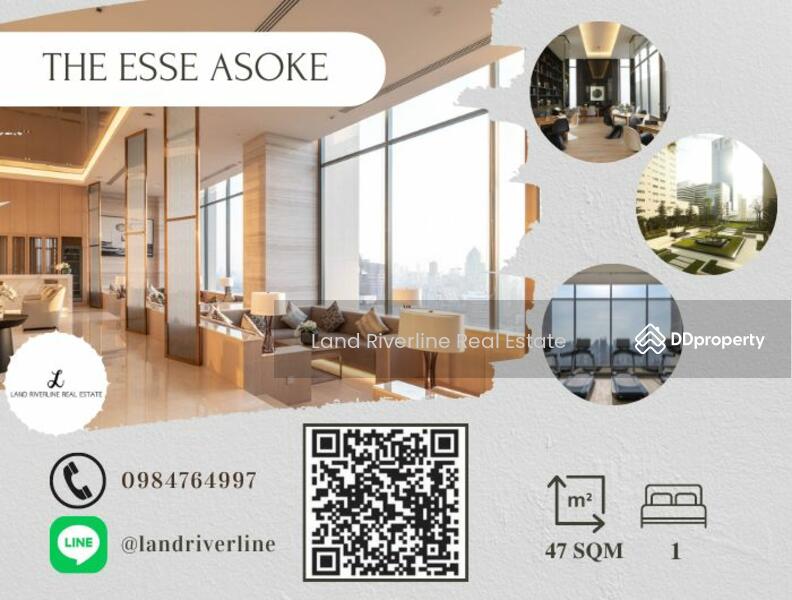 The Esse Asoke, Bangkok, 333 Soi Sukhumvit 21, Sukhumvit Road, Khlongtoei Nua, Watthana, Bangkok, 1 Bedroom, 47 sqm, Condo For Sale, by Land Riverline Real Estate, 10931346 - DDproperty.com