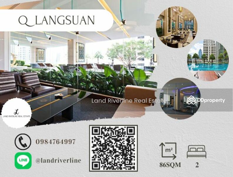 Q Langsuan, Bangkok, 54 Soi Langsuan, Langsuan Road, Lumphini, Pathum Wan, Bangkok, 2 Bedrooms, 86 sqm, Condo For Rent, by Land Riverline Real Estate, 10932854 - DDproperty.com