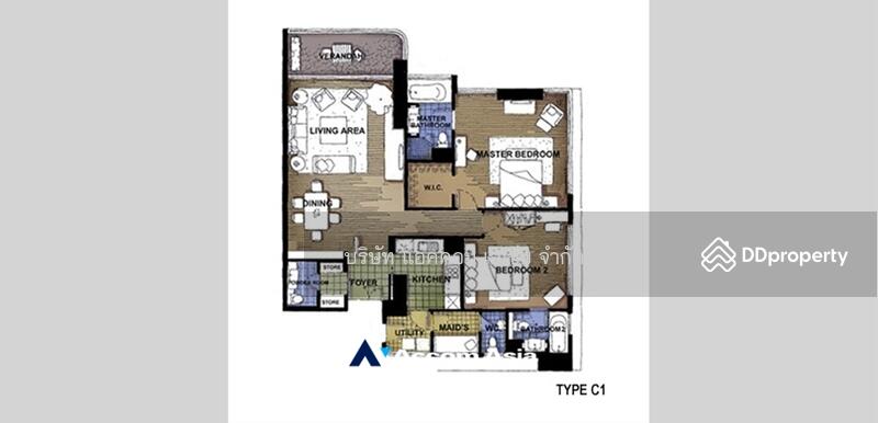 The Park Chidlom, Bangkok, 1 Petchaburi Road, Pathum Wan, Pathum Wan, Bangkok, 2 Bedrooms, 168 sqm, Condo For Rent, by บริษัท แอคคอม เอเซีย จำกัด, 10945193 - DDproperty.com