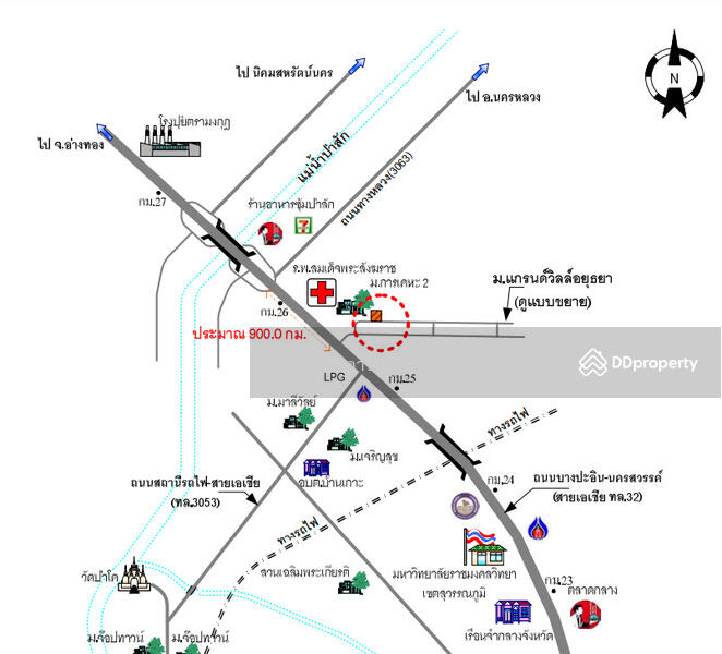 ขาย - โครงการแกรนด์วิลล์ อยุธยา, พระนครศรีอยุธยา