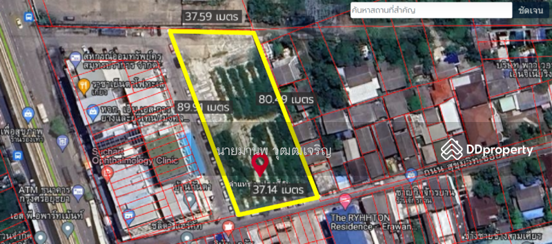 ตำบลปากน้ำ อำเภอเมืองสมุทรปราการ สมุทรปราการ 10270, สมุทรปราการ, ปากน้ำ, เมืองสมุทรปราการ, สมุทรปราการ, 3,072 ตร.ม., ที่ดิน ให้เช่า, โดย นายมานพ วุฒฒเจริญ, 10949395 - DDproperty.com