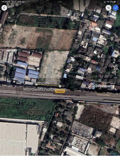 For Rent - เช่าที่ดินเปล่า ถนนกำแพงเพชร 7 เขต สวนหลวง กรุงเทพ เหมาะทำโกดัง, Bangkok