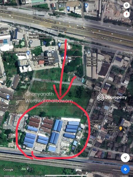 For Rent - เช่าที่ดินเปล่า ถนนกำแพงเพชร 7 เขต สวนหลวง กรุงเทพ เหมาะทำโกดัง, Bangkok