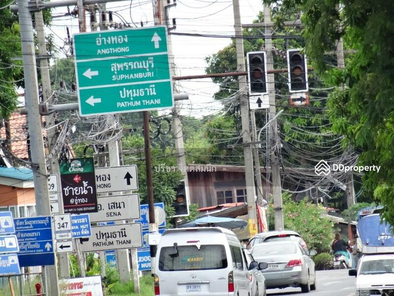 ขาย - ที่ดิน 399 ตรว. ใกล้กรมเจ้าท่า ติดถนนอู่ทองและแม่น้ำเจ้าพระยาเยื้องวัดไชยวัฒนาราม, พระนครศรีอยุธยา