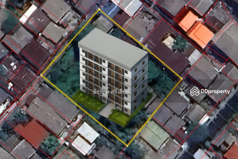 เเบบจำลอง สร้างอพาร์ทเม้นต์ บนที่ดิน