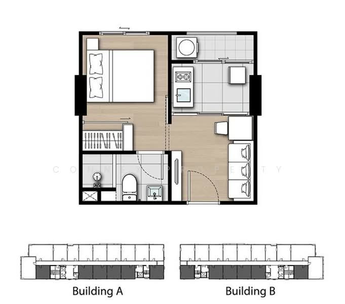 Kensington Kaset-Campus : เคนซิงตัน เกษตร แคมปัส, กรุงเทพ, ซอย พหลโยธิน 49/1, ลาดยาว, จตุจักร, กรุงเทพ, 26 ตร.ม., คอนโด ขาย, โดย Connex Property, 10979150 - DDproperty.com