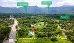 ที่ดินสวย ติดถนน 3 ด้าน หน้ากว้าง 82 เมตร ใกล้เขื่อนขุนด่านปราการชล ตำบลสาริกา อำเภอเมือง นครนายก, นครนายก