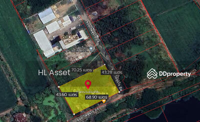ขาย - ที่ดินเปล่า ซอย วัดสุขใจ 24 คลองสามวา มีนบุรี, กรุงเทพ