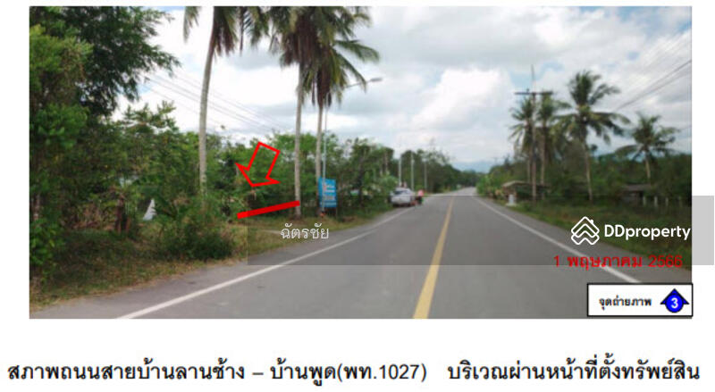 ขาย - ติดถนนสายบ้านลานช้าง – บ้านพูด, พัทลุง