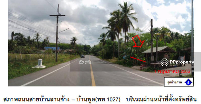 ขาย - ติดถนนสายบ้านลานช้าง – บ้านพูด, พัทลุง