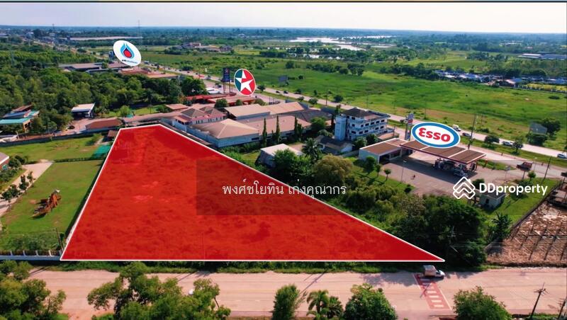   ที่ดิน4-0-65ไร่ หน้าที่ดิน กว้าง90m  แค่80m จากสามแยกมิตรภาพ-หมู่ม่น ทุ่งแร่ 